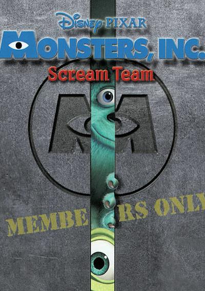 Cover image for the game Monsters, Inc. Scream Team