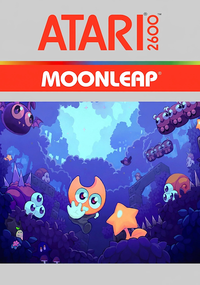 Cover image for the game Moonleap 2600