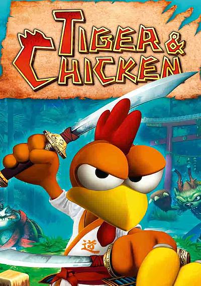 Cover image for the game Moorhuhn: Tiger and Chicken