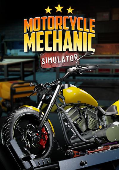 Cover image for the game Motorcycle Mechanic Simulator 2021