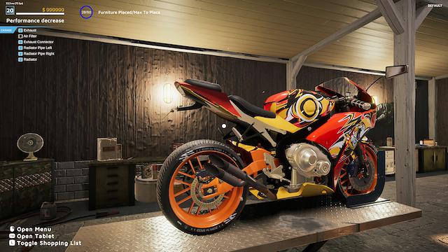 Image for the game Motorcycle Mechanic Simulator 2021