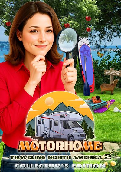 Cover image for the game Motorhome: Traveling North America 2 - Collector's Edition