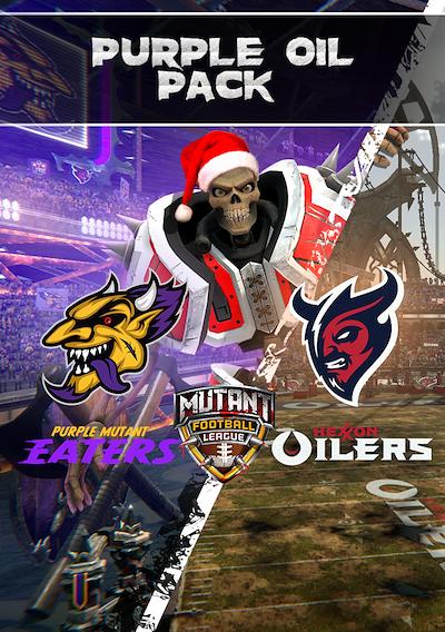 Cover image for the game Mutant Football League: Purple Oil Pack