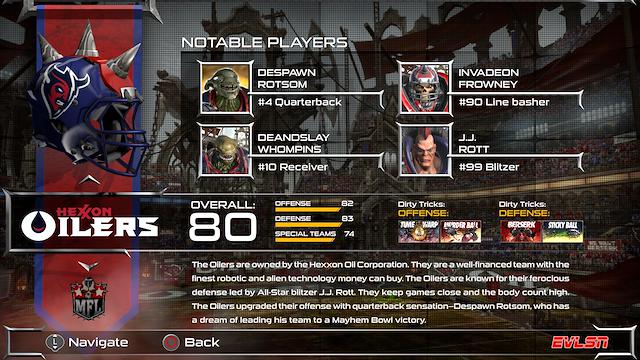 Image for the game Mutant Football League: Purple Oil Pack