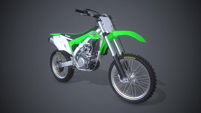 Image for the game MX vs. ATV All Out: 2017 Kawasaki KX 450F