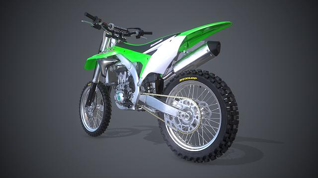 Image for the game MX vs. ATV All Out: 2017 Kawasaki KX 450F