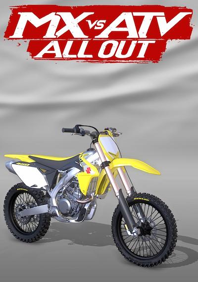 Cover image for the game MX vs. ATV All Out: 2017 Suzuki RM-Z450