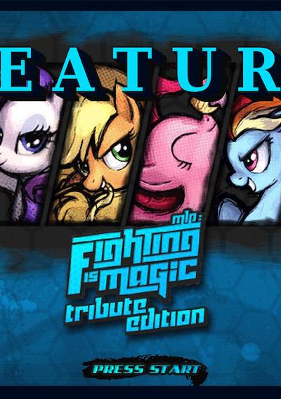 Cover image for the game My Little Pony: Fighting is Magic - Tribute Edition