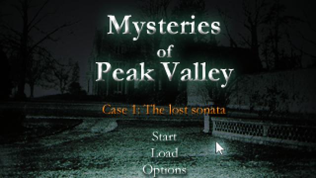 Image for the game Mysteries of Peak Valley: Case 1 - The Lost Sonata