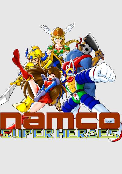 Cover image for the game Namco Super Heroes