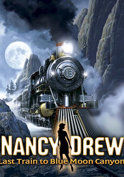 Cover image for the game Nancy Drew: Last Train to Blue Moon Canyon