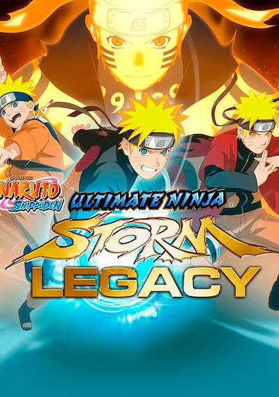 Cover image for the game Naruto: Ultimate Ninja Storm Legacy