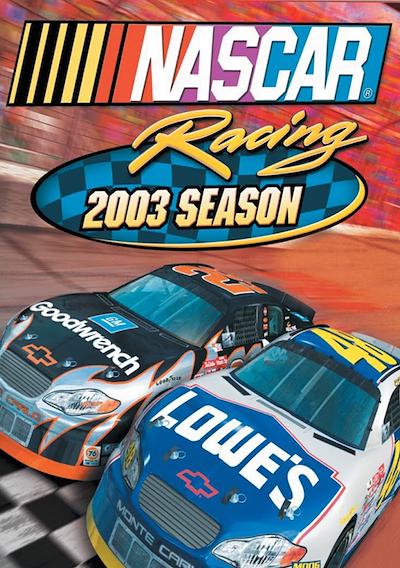 Cover image for the game NASCAR Racing 2003 Season
