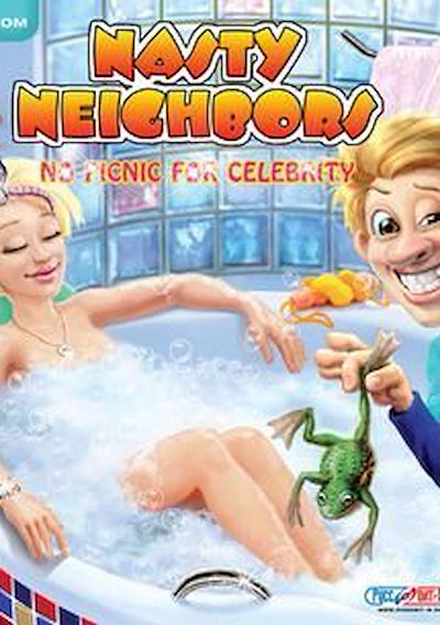 Cover image for the game Nasty Neighbors: No Picnic for Celebrity