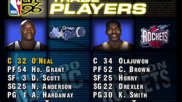 Image for the game NBA Live 96