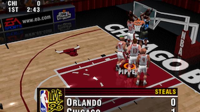 Image for the game NBA Live 96
