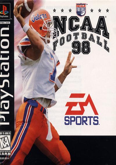 Cover image for the game NCAA Football '98