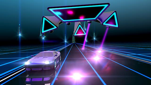 Image for the game Neon Drive