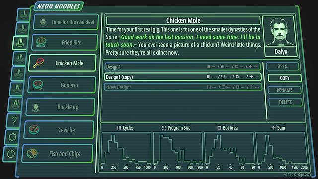 Image for the game Neon Noodles: Cyberpunk Kitchen Automation