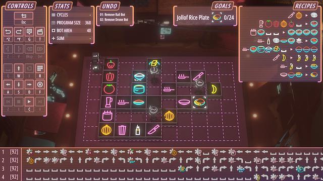 Image for the game Neon Noodles: Cyberpunk Kitchen Automation
