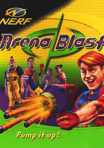Cover image for the game Nerf Arena Blast