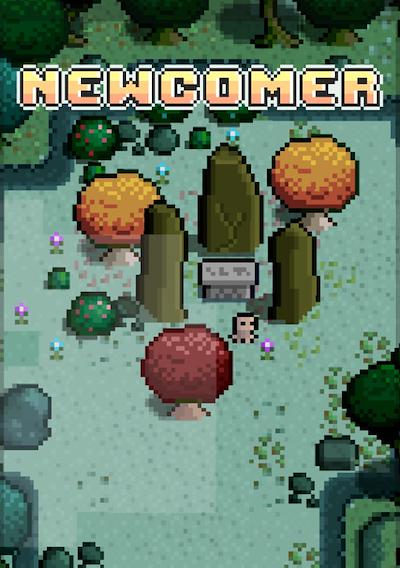 Cover image for the game Newcomer: A Language Learning RPG
