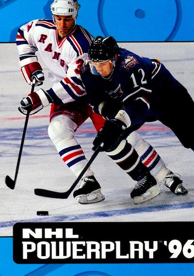 Cover image for the game NHL Powerplay '96