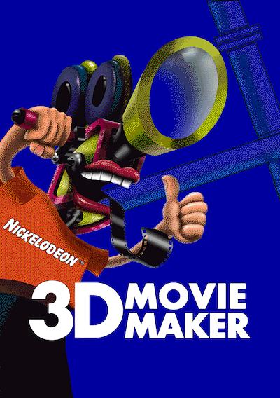 Cover image for the game Nickelodeon 3D Movie Maker