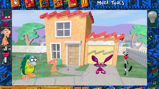 Image for the game Nickelodeon 3D Movie Maker