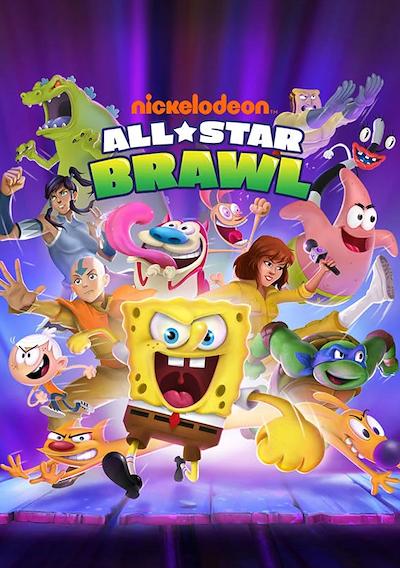 Cover image for the game Nickelodeon All-Star Brawl