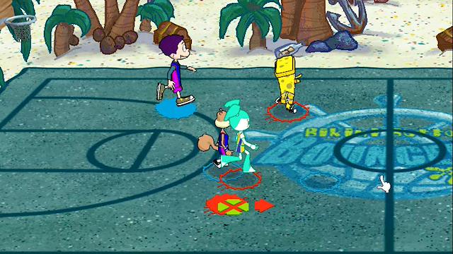 Image for the game Nicktoons Basketball