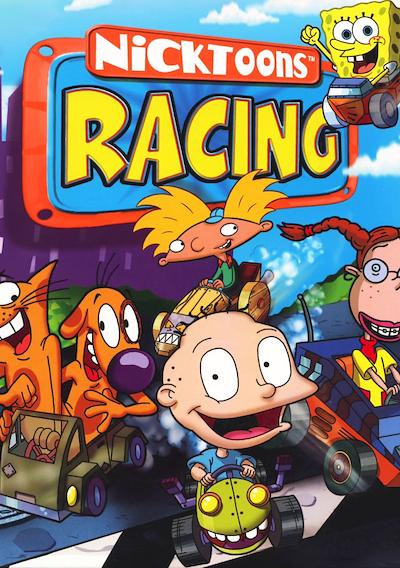 Cover image for the game Nicktoons Racing