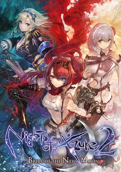 Cover image for the game Nights of Azure 2: Bride of the New Moon