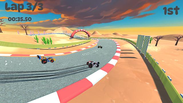 Image for the game Nitro Karts Racing