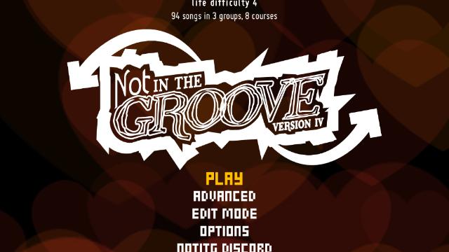 Image for the game Not in the Groove