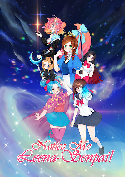 Cover image for the game Notice Me, Leena-Senpai!
