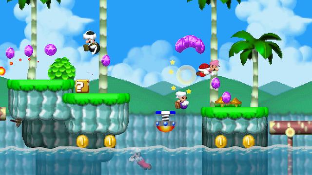 Image for the game NSMB: Mario vs. Luigi Online