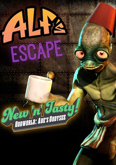 Cover image for the game Oddworld: New 'n' Tasty - Alf's Escape