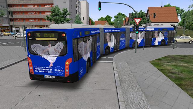 Image for the game OMSI 2: Doppelgelenkbus AGG 300
