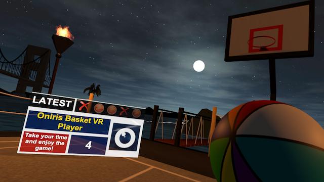 Image for the game Oniris Basket VR