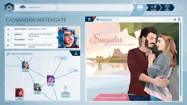 Image for the game Orwell: Keeping an Eye on You