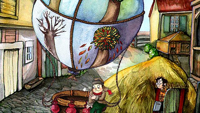 Image for the game Oscar the Balloonist Discovers the Farm