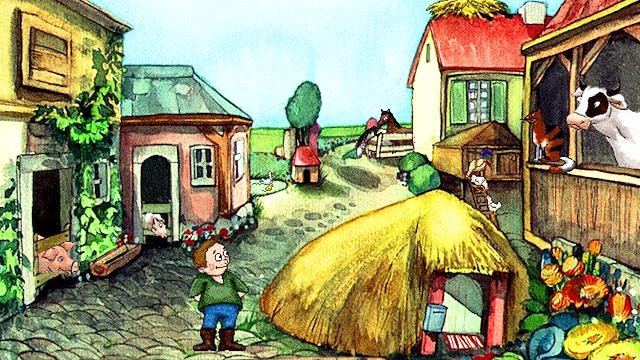 Image for the game Oscar the Balloonist Discovers the Farm