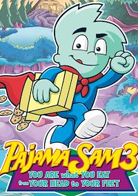 Cover image for the game Pajama Sam 3: You Are What You Eat From Your Head to Your Feet