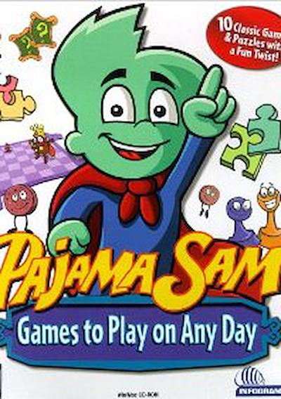Cover image for the game Pajama Sam's Games to Play on Any Day