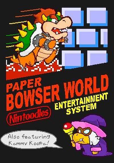 Cover image for the game Paper Bowser World