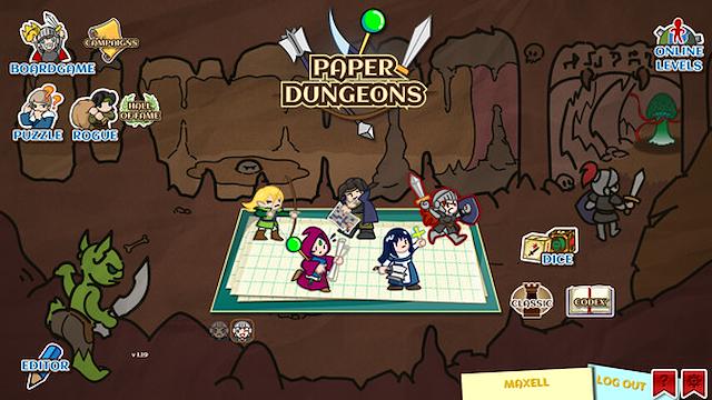 Image for the game Paper Dungeons