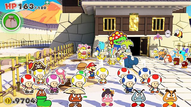 Image for the game Paper Mario: The Origami King Refolded
