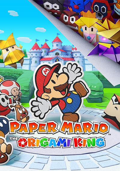 Cover image for the game Paper Mario: The Origami King