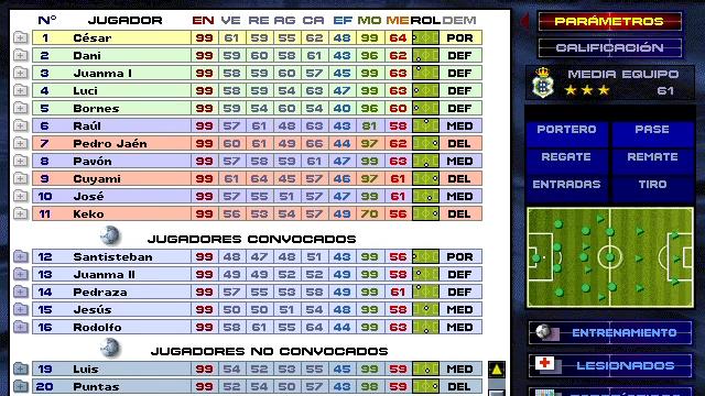 Image for the game PC Fútbol 6.0